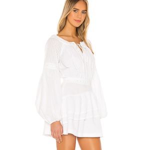 Tularosa Collections Andrea Dress White Boho Chic
